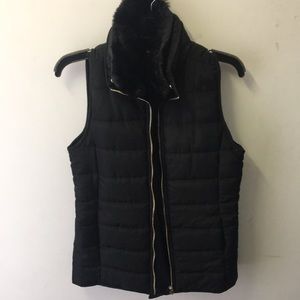 Fur Neck Vest